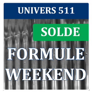 SOLDE Formule WeekEnd Univers 511