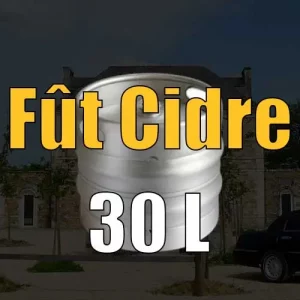 Fût de Cidre 30L – FACTURATION APRÈS EVENEMENT