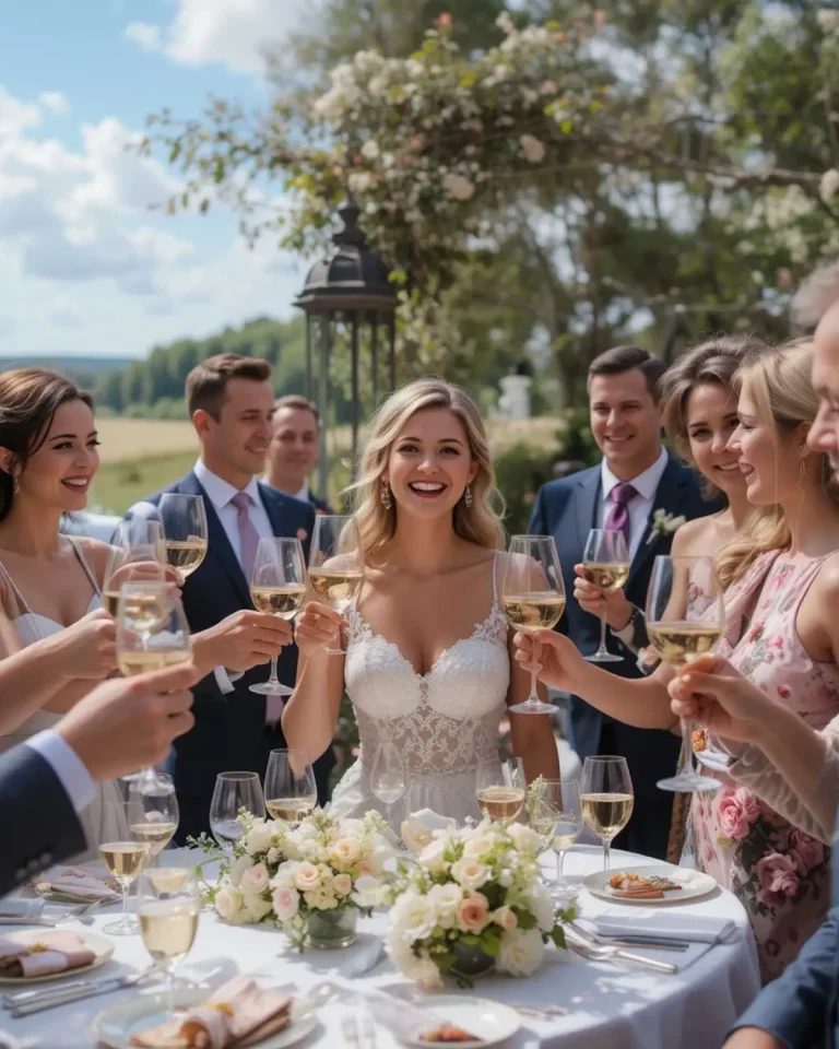 meilleur moment pour un vin d'honneur