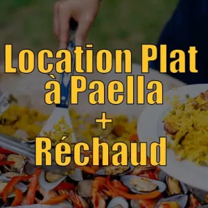 Location Plat à paella avec réchaud à gaz
