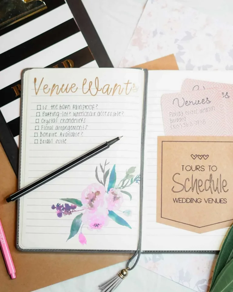 Comment élaborer un planning de préparation mariage efficace autour de la réservation de votre salle de réception ?