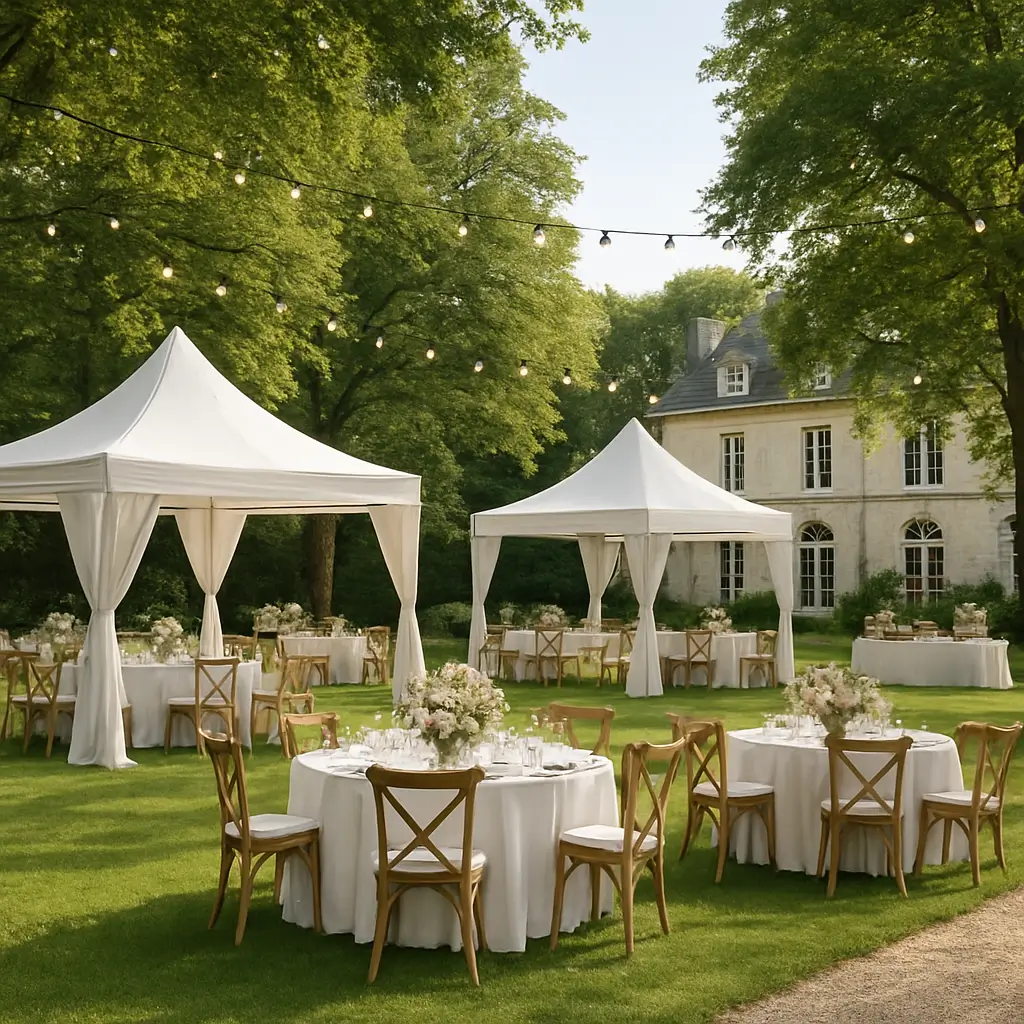Salle de mariage en plein air : choisir le lieu de réception idéal