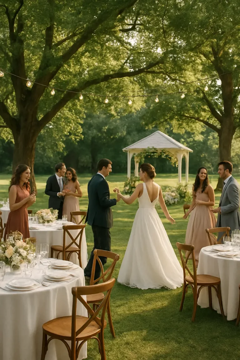 domaine de mariage en pleine nature pour une réception réussie