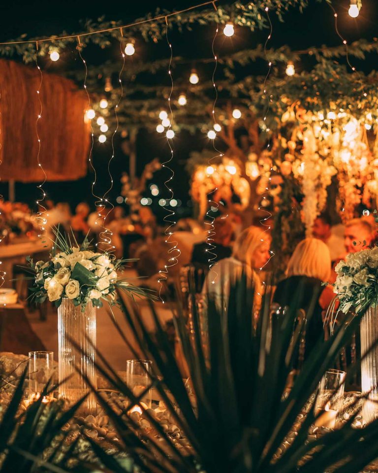 eclairage salle mariage